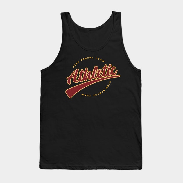 Varsity Sports Fanfare Tank Top by Life2LiveDesign